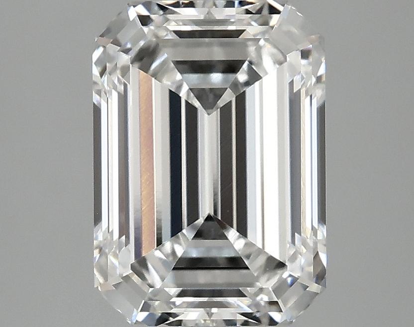 3.01 Carat Emerald Shaped Ideal Cut VVS2 IGI Certified Lab Grown Diamond