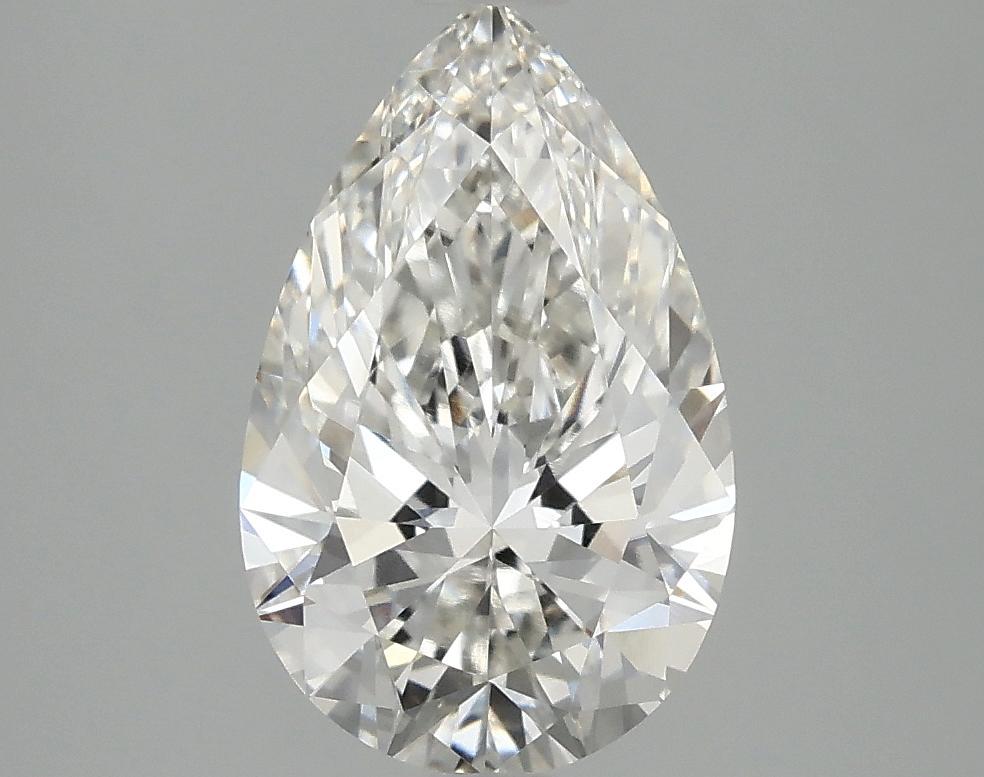 2.3 Carat Pear Shaped Ideal Cut VVS2 IGI Certified Lab Grown Diamond
