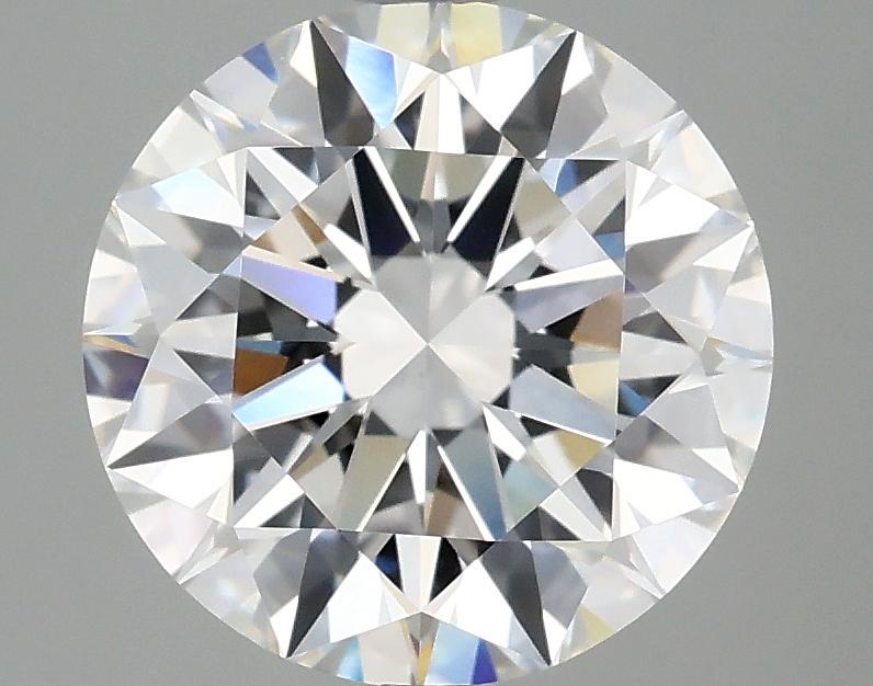 3.09 Carat Round Shaped Ideal Cut VVS2 IGI Certified Lab Grown Diamond