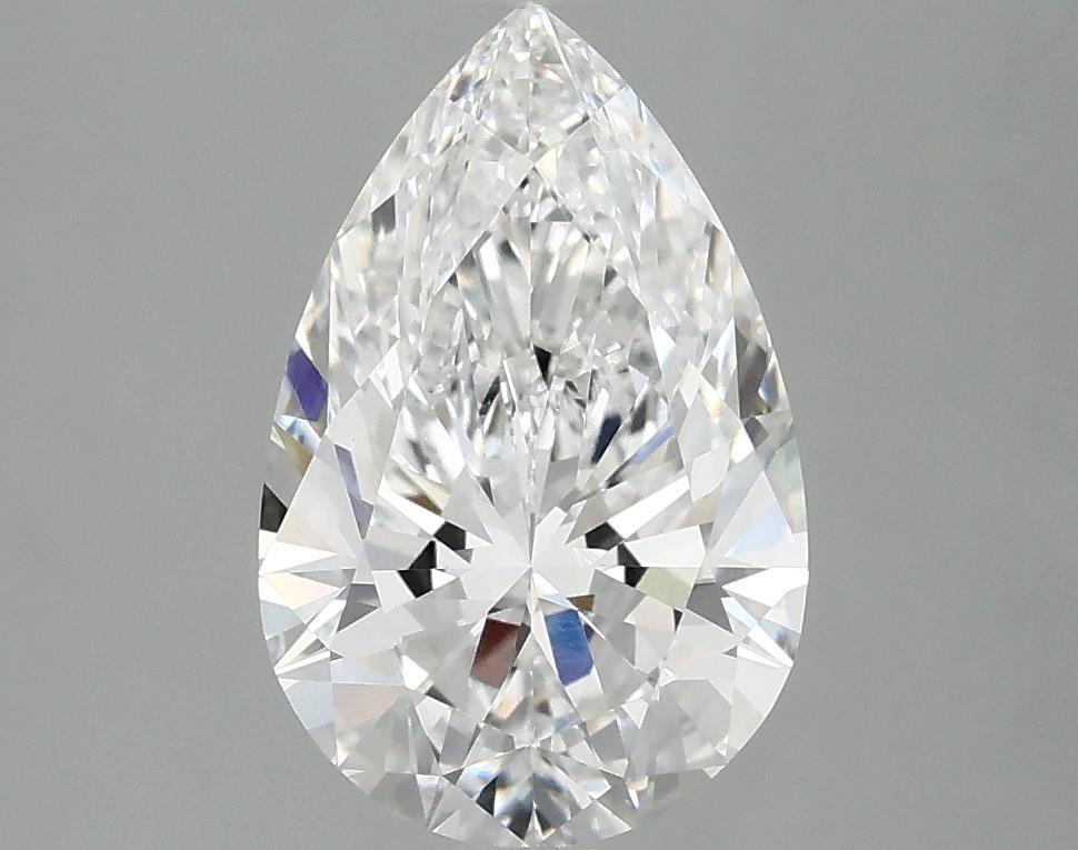 2.07 Carat Pear Shaped Ideal Cut VVS2 IGI Certified Lab Grown Diamond