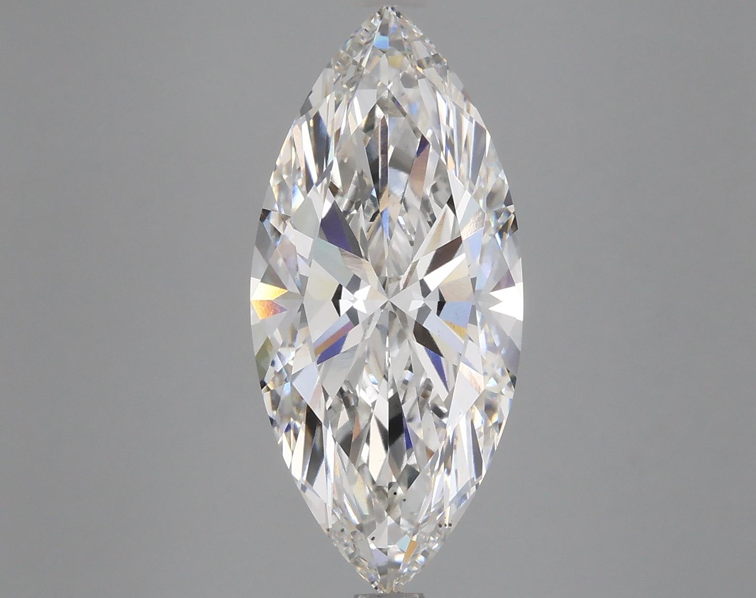 4.28 Carat Marquise Shaped Excellent Cut VS2 IGI Certified Lab Grown Diamond
