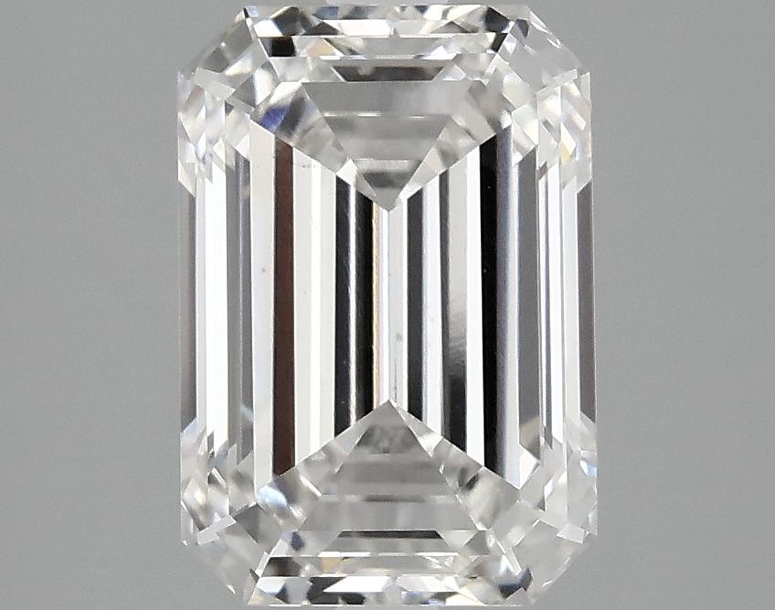 3.06 Carat Emerald Shaped Ideal Cut VS2 IGI Certified Lab Grown Diamond