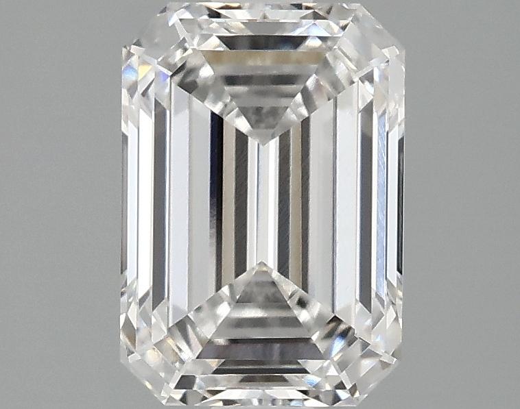 2.09 Carat Emerald Shaped Ideal Cut VVS2 IGI Certified Lab Grown Diamond