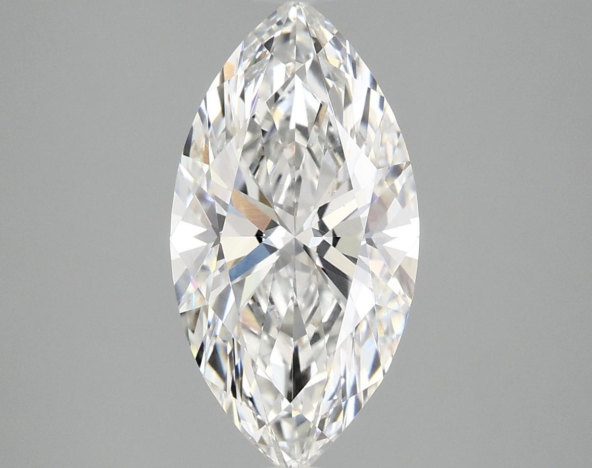 2.58 Carat Marquise Shaped Ideal Cut VVS2 IGI Certified Lab Grown Diamond
