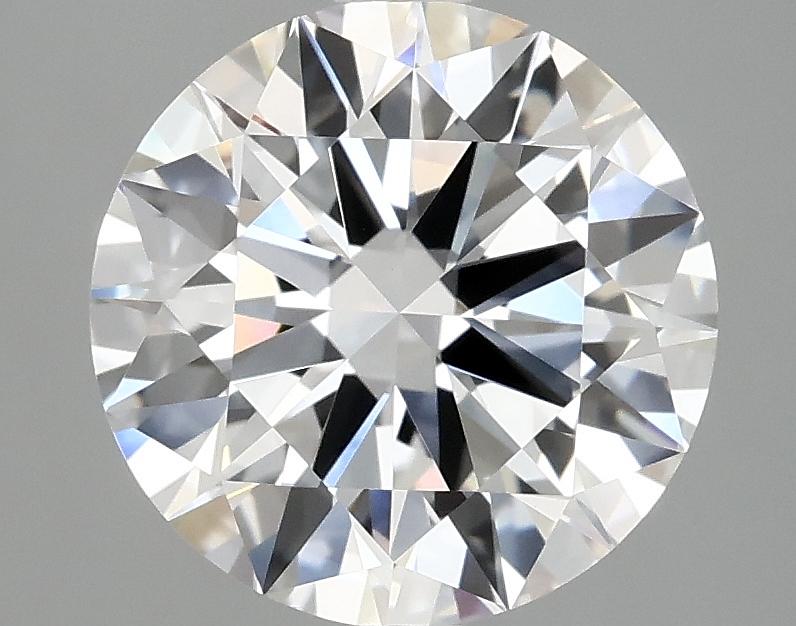 3.08 Carat Round Shaped Ideal Cut VVS2 IGI Certified Lab Grown Diamond