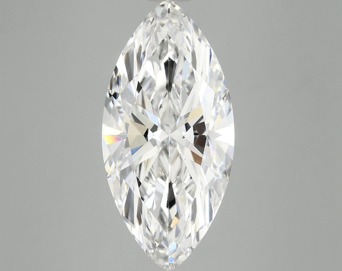 5.1 Carat Marquise Shaped Excellent Cut VS2 IGI Certified Lab Grown Diamond