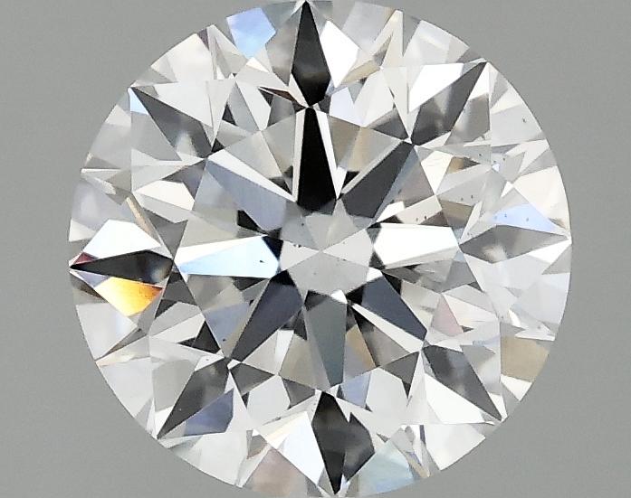 2.04 Carat Round Shaped Excellent Cut VS2 IGI Certified Lab Grown Diamond