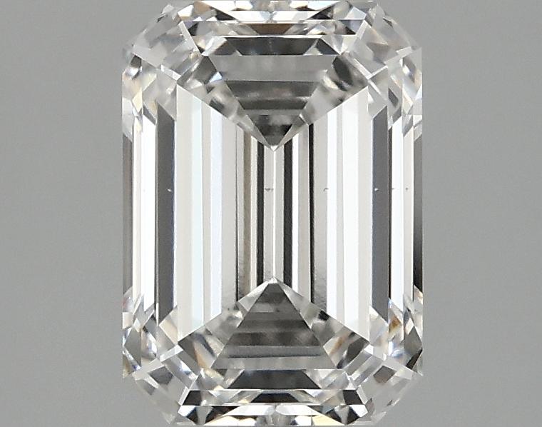 2.09 Carat Emerald Shaped Ideal Cut VS1 IGI Certified Lab Grown Diamond