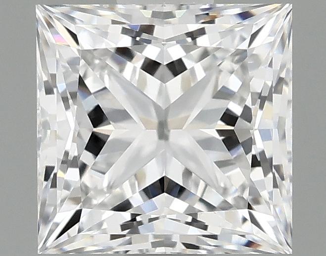 1.07 Carat Princess Shaped Ideal Cut VVS2 IGI Certified Lab Grown Diamond