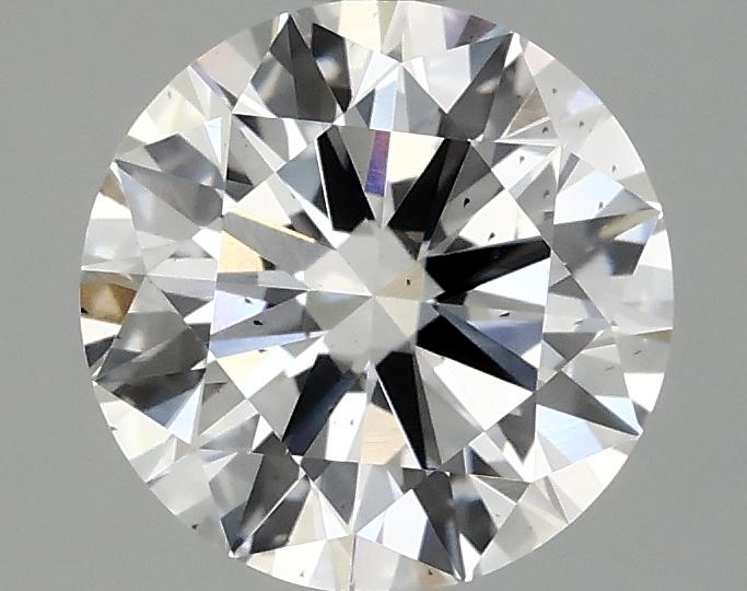 2.03 Carat Round Shaped Excellent Cut SI1 IGI Certified Lab Grown Diamond