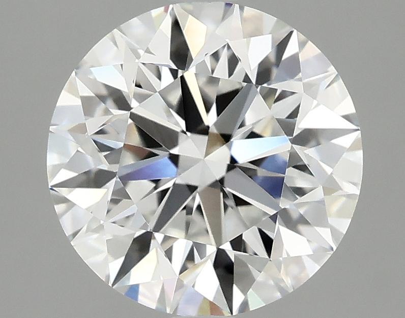3.05 Carat Round Shaped Excellent Cut VVS2 IGI Certified Lab Grown Diamond