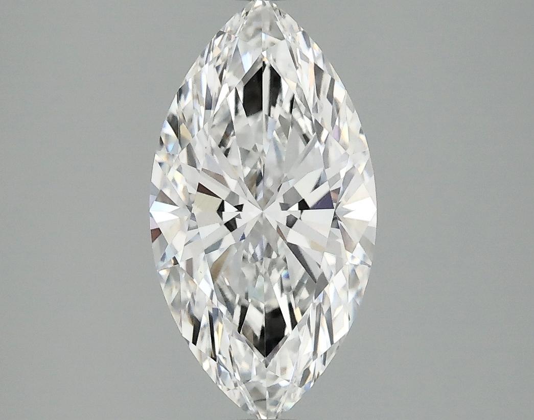 2.02 Carat Marquise Shaped Excellent Cut VVS2 IGI Certified Lab Grown Diamond