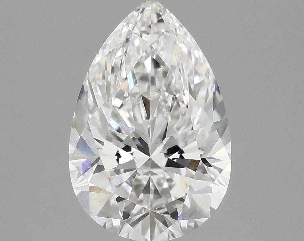 2.57 Carat Pear Shaped Excellent Cut VS2 IGI Certified Lab Grown Diamond