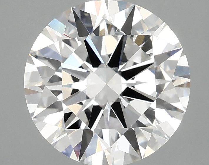 2.06 Carat Round Shaped Ideal Cut VVS2 IGI Certified Lab Grown Diamond