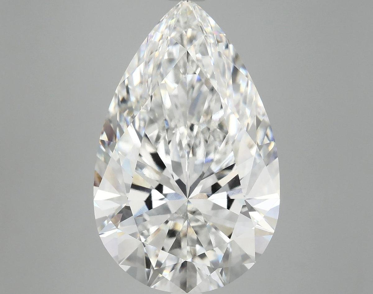 10.38 Carat Pear Shaped Ideal Cut VVS2 IGI Certified Lab Grown Diamond