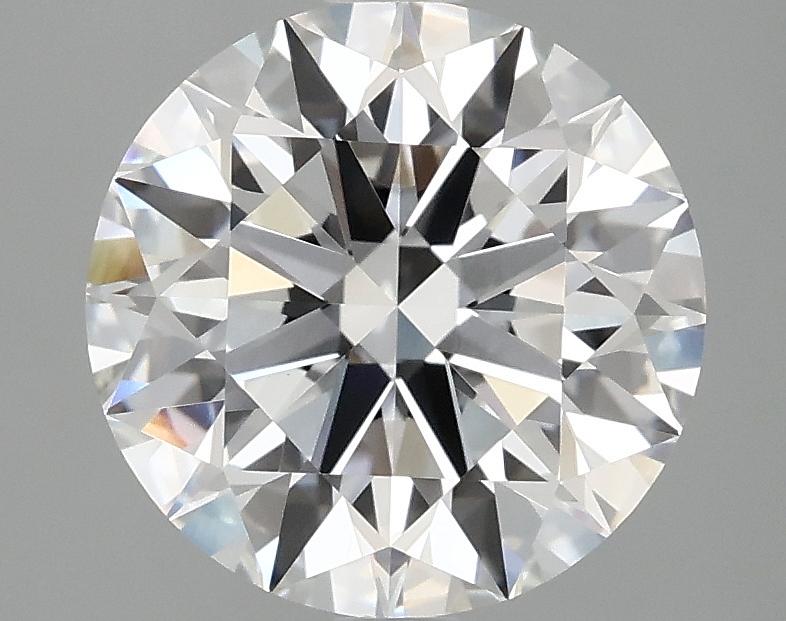 3.08 Carat Round Shaped Ideal Cut VVS2 IGI Certified Lab Grown Diamond