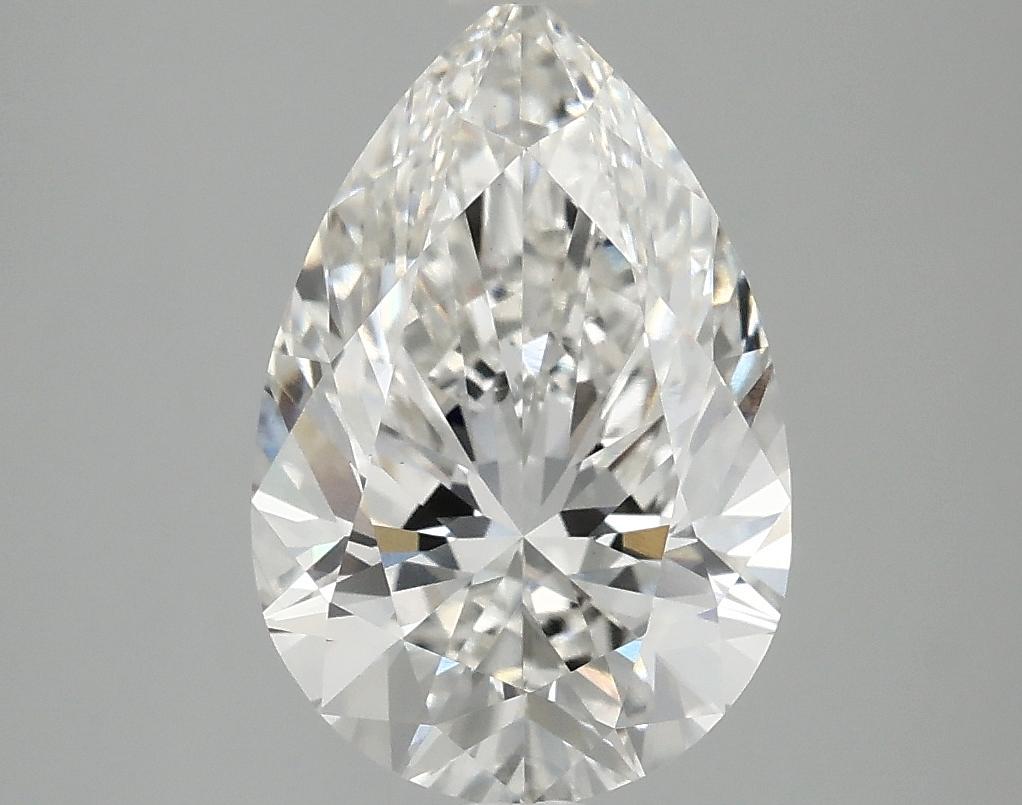 3.09 Carat Pear Shaped Excellent Cut VS1 IGI Certified Lab Grown Diamond