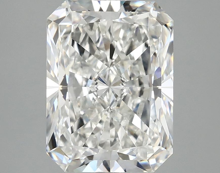 3.09 Carat Radiant Shaped Excellent Cut VVS2 IGI Certified Lab Grown Diamond