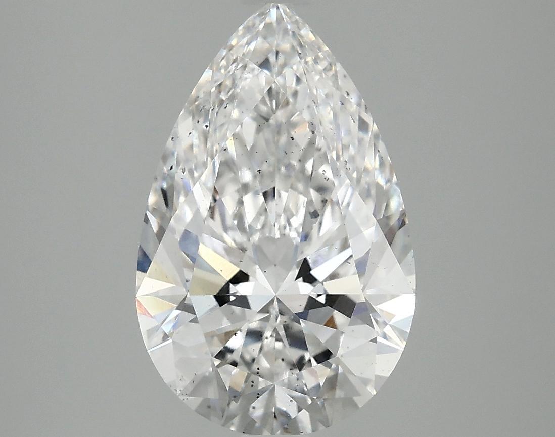 3.09 Carat Pear Shaped Ideal Cut SI1 IGI Certified Lab Grown Diamond