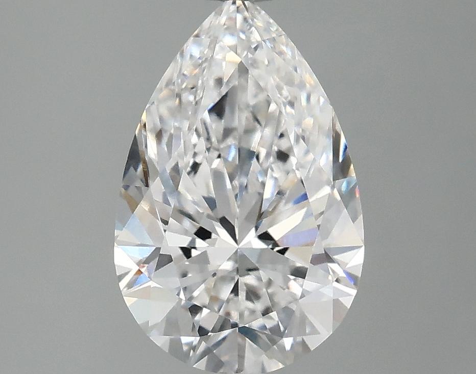2.07 Carat Pear Shaped Excellent Cut VVS2 IGI Certified Lab Grown Diamond