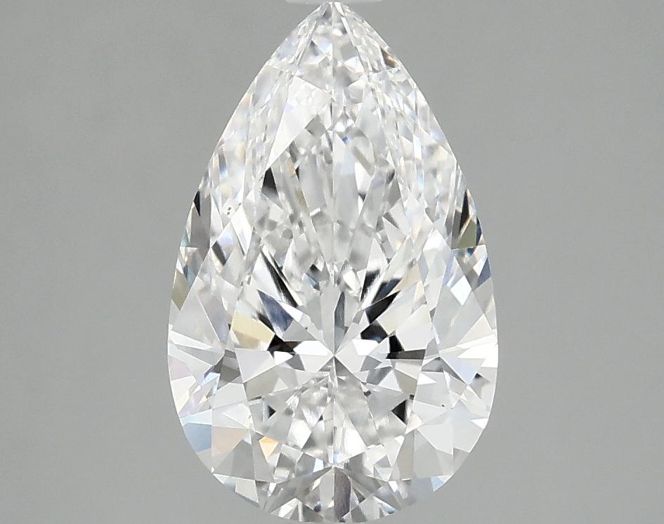 2.05 Carat Pear Shaped Ideal Cut VS1 IGI Certified Lab Grown Diamond