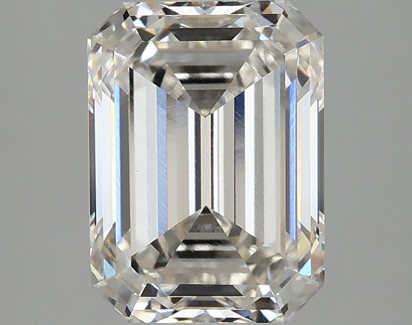 3.06 Carat Emerald Shaped Excellent Cut VVS2 IGI Certified Lab Grown Diamond