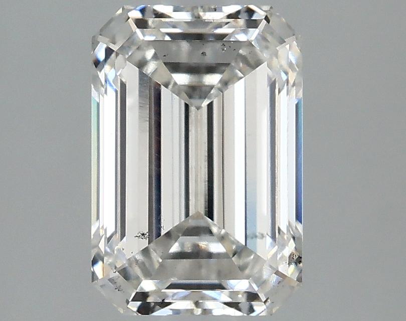 2.35 Carat Emerald Shaped Ideal Cut SI1 IGI Certified Lab Grown Diamond
