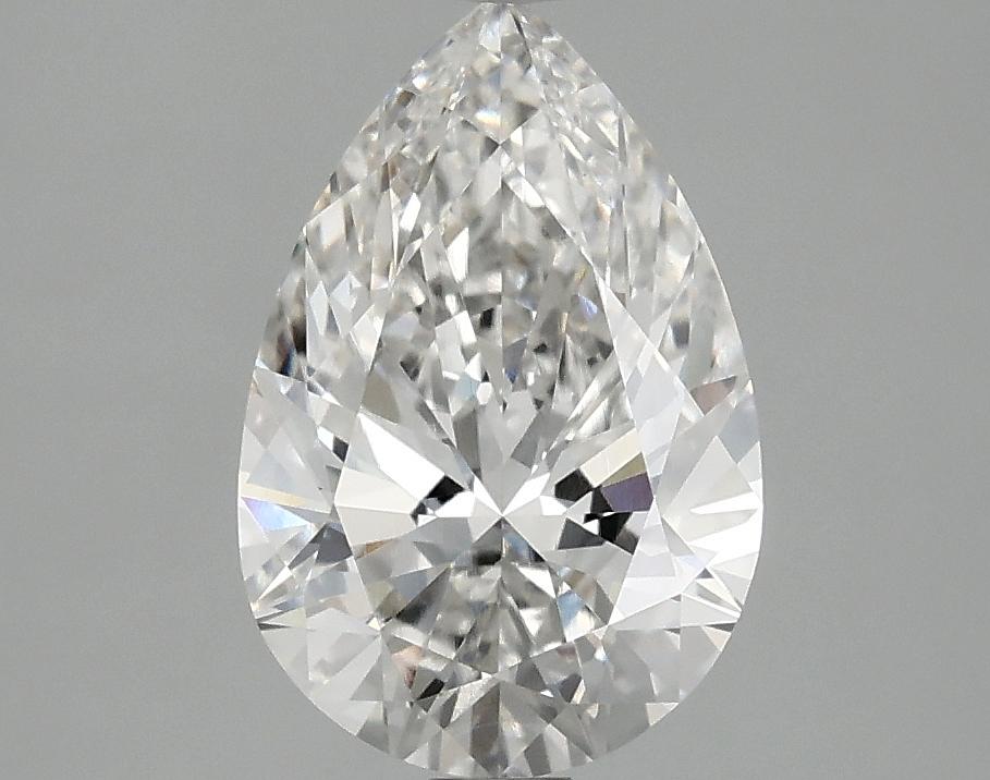 2.05 Carat Pear Shaped Excellent Cut VVS2 IGI Certified Lab Grown Diamond