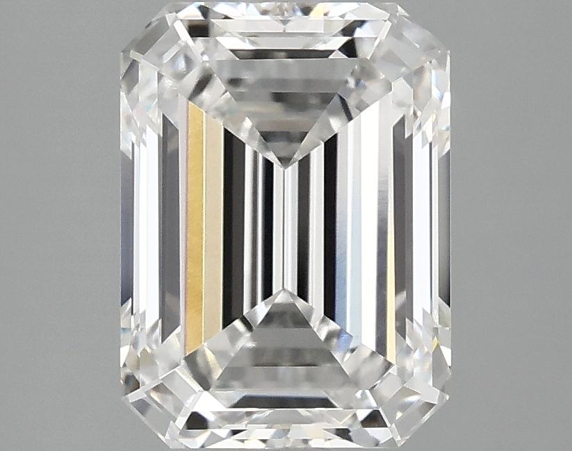 3.05 Carat Emerald Shaped Excellent Cut VVS2 IGI Certified Lab Grown Diamond
