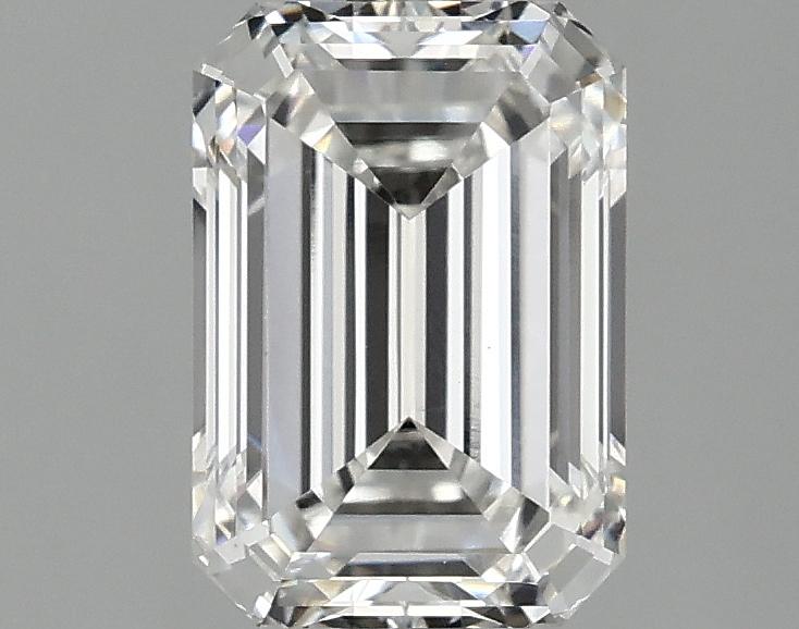 2.01 Carat Emerald Shaped Ideal Cut VVS2 IGI Certified Lab Grown Diamond