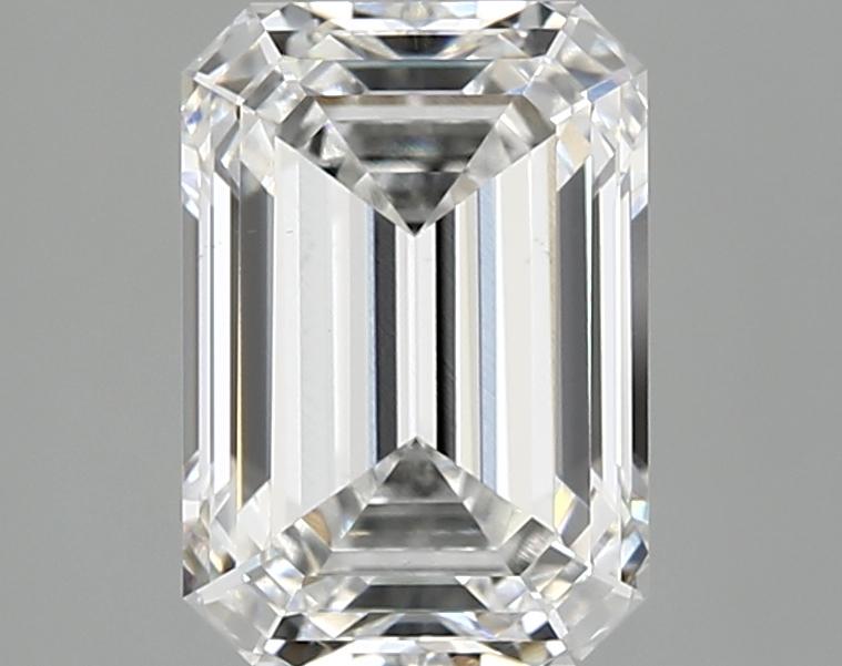 3.1 Carat Emerald Shaped Ideal Cut VVS2 IGI Certified Lab Grown Diamond