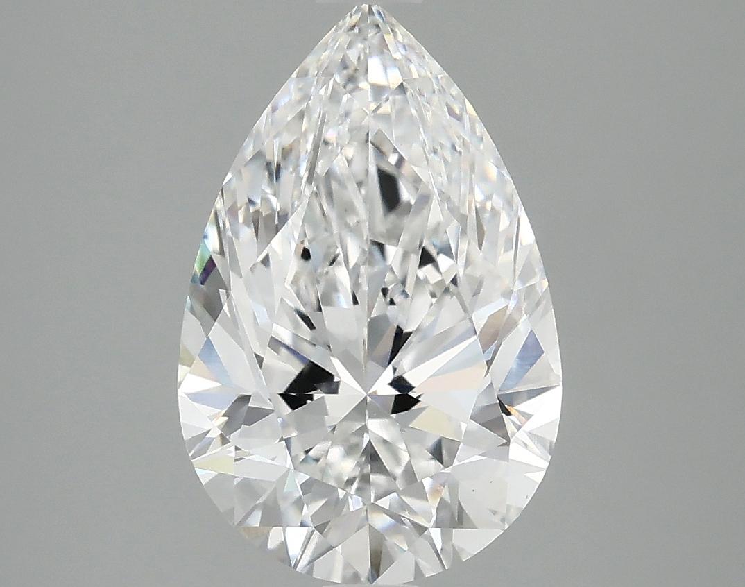 3.02 Carat Pear Shaped Excellent Cut VS1 IGI Certified Lab Grown Diamond