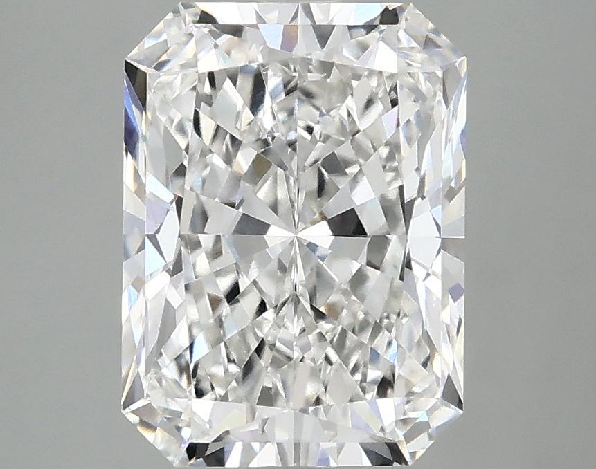 3.08 Carat Radiant Shaped Excellent Cut VVS2 IGI Certified Lab Grown Diamond