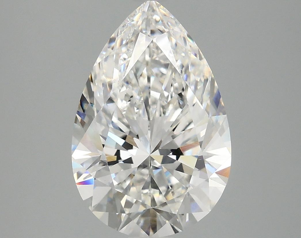 3.03 Carat Pear Shaped Excellent Cut VVS2 IGI Certified Lab Grown Diamond