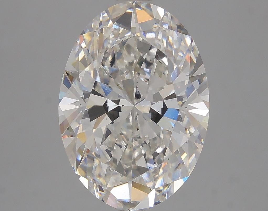 4.54 Carat Oval Shaped Ideal Cut SI1 IGI Certified Lab Grown Diamond