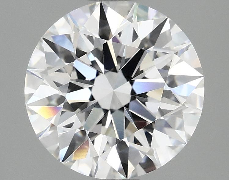 2.52 Carat Round Shaped Excellent Cut VVS2 IGI Certified Lab Grown Diamond
