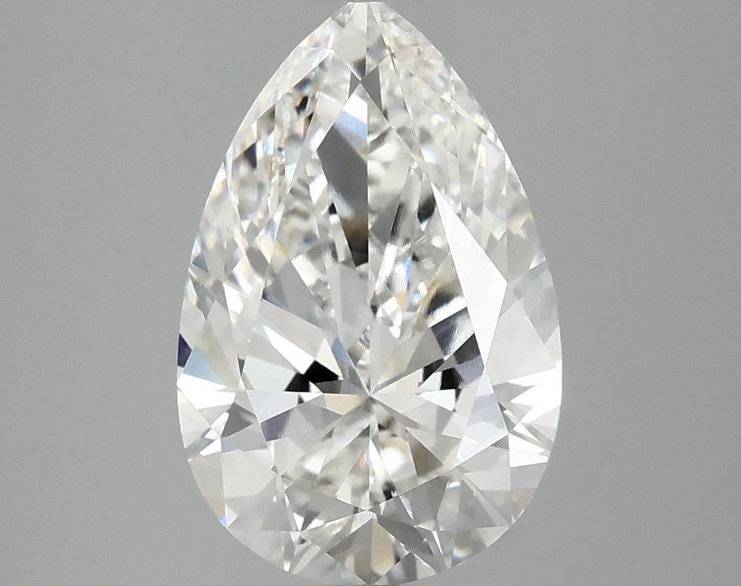 3.02 Carat Pear Shaped Excellent Cut VVS2 IGI Certified Lab Grown Diamond