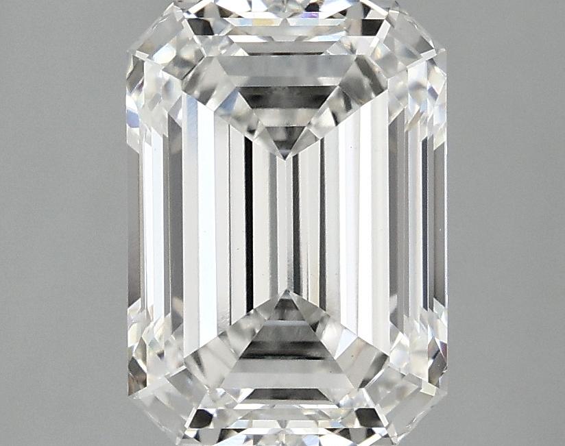 3.08 Carat Emerald Shaped Ideal Cut VS1 IGI Certified Lab Grown Diamond