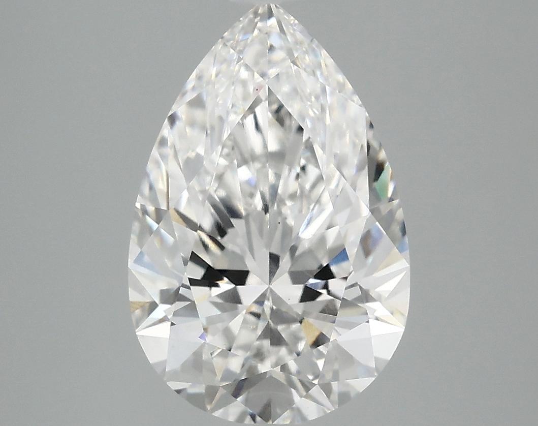 3.08 Carat Pear Shaped Excellent Cut VS1 IGI Certified Lab Grown Diamond