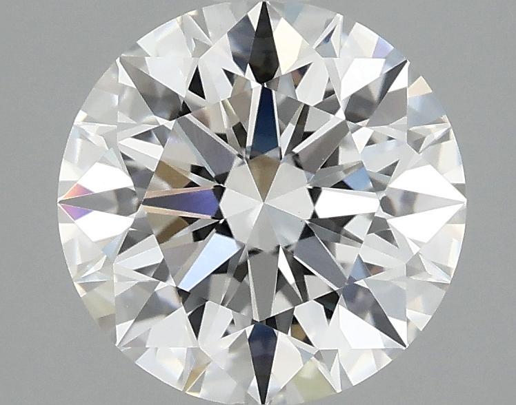 2.57 Carat Round Shaped Ideal Cut VVS2 IGI Certified Lab Grown Diamond