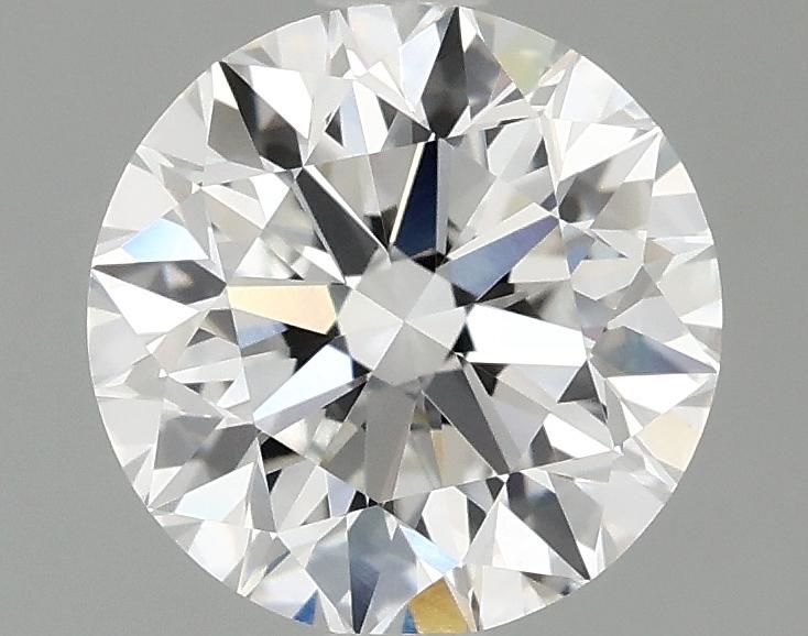 1.54 Carat Round Shaped Excellent Cut VVS2 IGI Certified Lab Grown Diamond