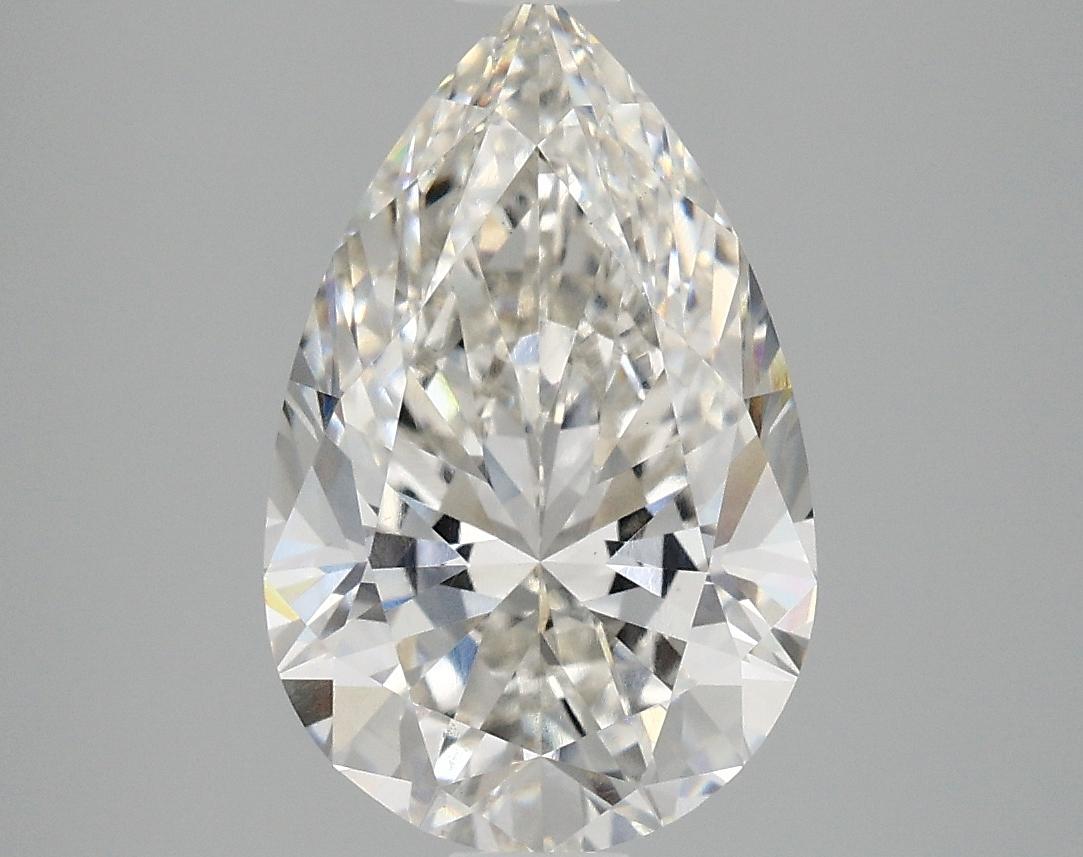 3.06 Carat Pear Shaped Ideal Cut VS1 IGI Certified Lab Grown Diamond