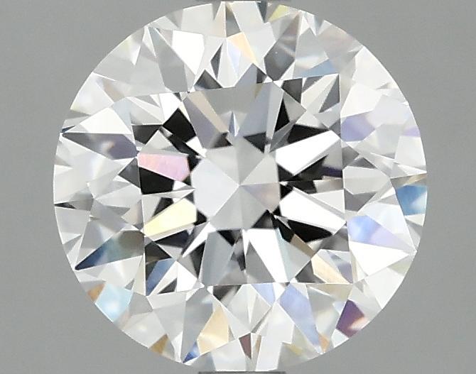 2.01 Carat Round Shaped Excellent Cut VVS2 IGI Certified Lab Grown Diamond
