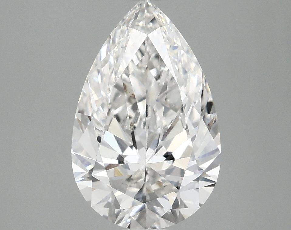 2.0 Carat Pear Shaped Ideal Cut VS2 IGI Certified Lab Grown Diamond