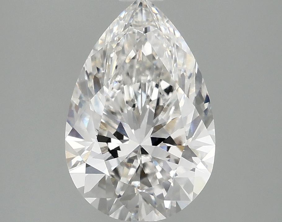 2.08 Carat Pear Shaped Excellent Cut VVS2 IGI Certified Lab Grown Diamond