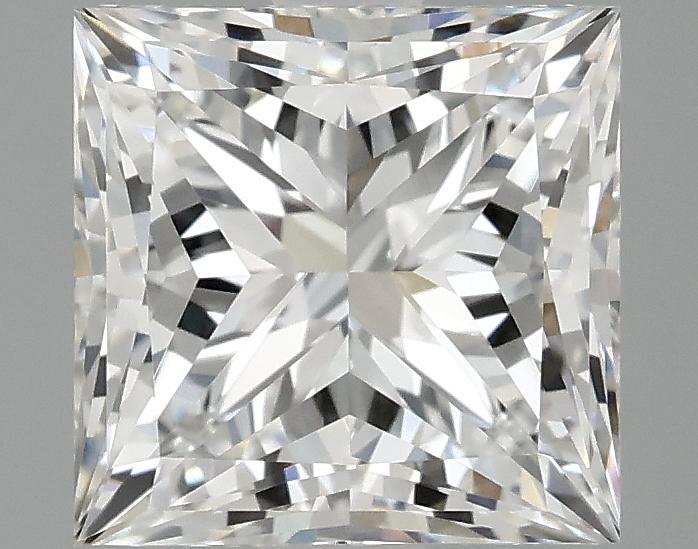 2.1 Carat Princess Shaped Ideal Cut VVS2 IGI Certified Lab Grown Diamond