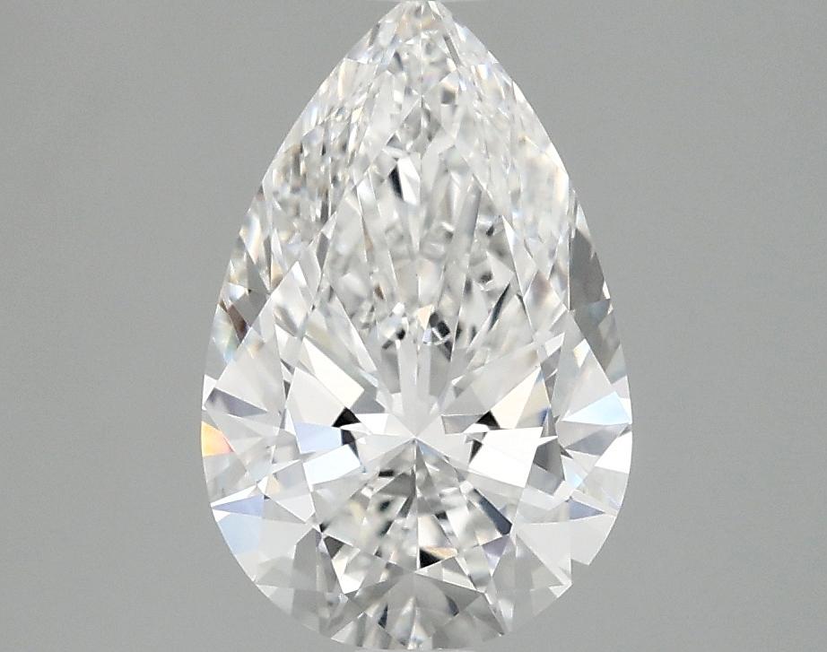 2.03 Carat Pear Shaped Ideal Cut VVS2 IGI Certified Lab Grown Diamond
