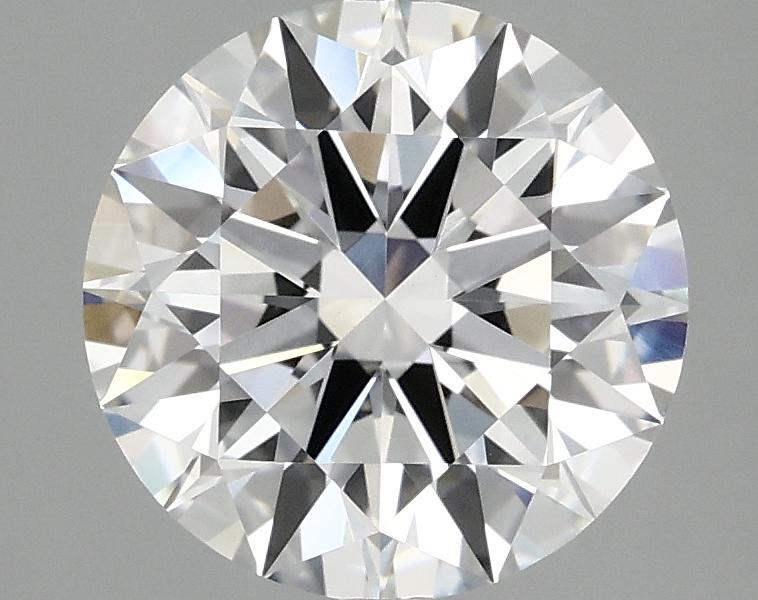2.59 Carat Round Shaped Ideal Cut VVS2 IGI Certified Lab Grown Diamond