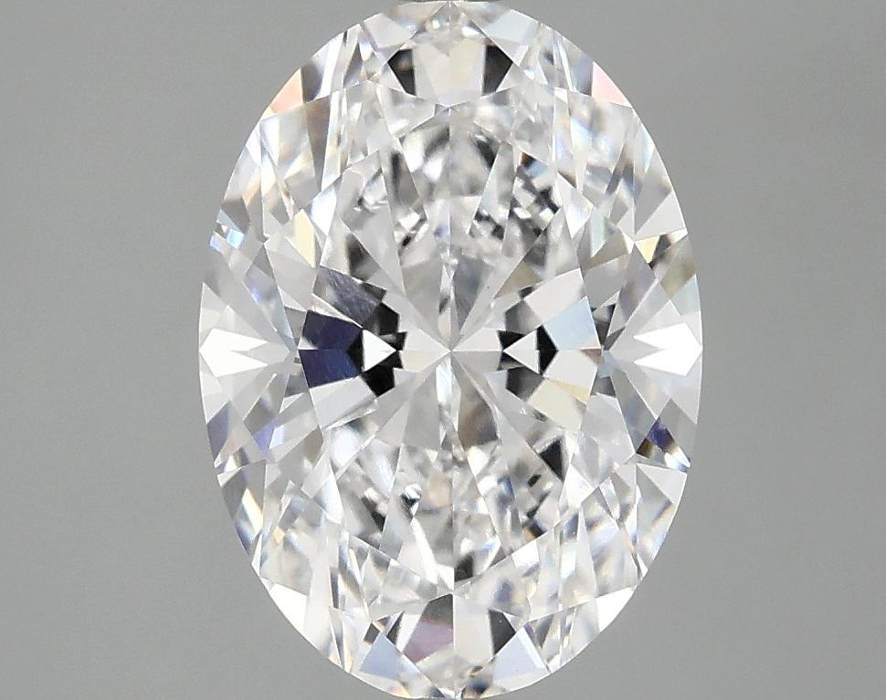3.08 Carat Oval Shaped Ideal Cut VVS2 IGI Certified Lab Grown Diamond