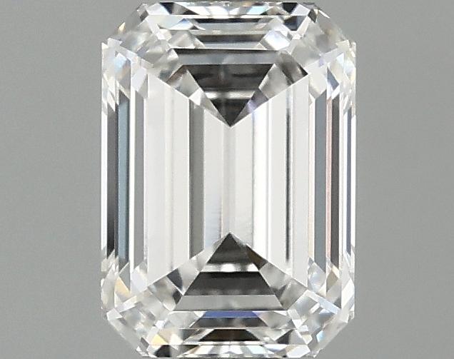 0.98 Carat Emerald Shaped Ideal Cut VVS2 IGI Certified Lab Grown Diamond